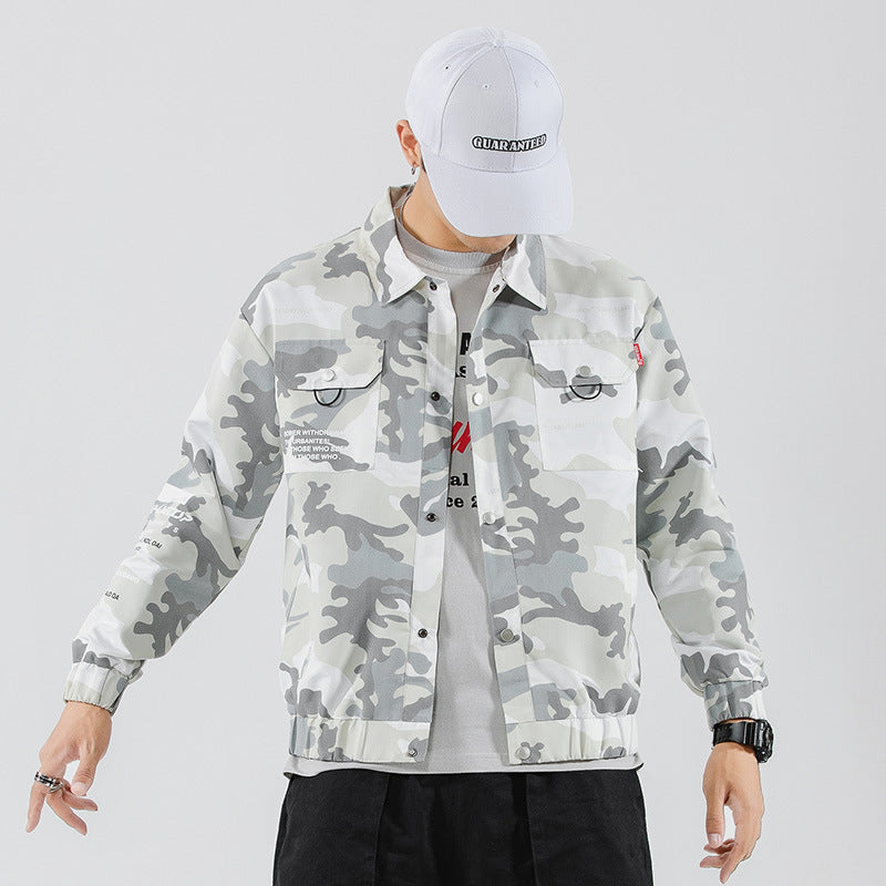 Experience Unparalleled Style and Comfort with the Workwear Camouflage Jacket